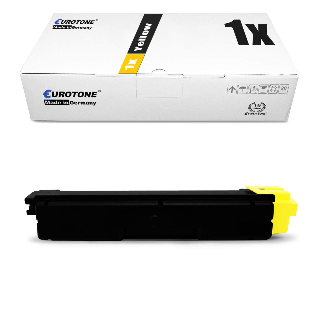 1x Müller Printware Toner für Kyocera TASKalfa 265 266 ci ersetzt 1T02PAANL0 TK-5135Y 1x Yellow, 1x