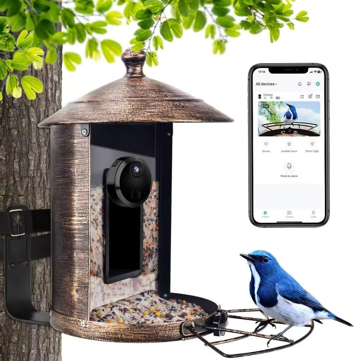 Mini Kamera 1080P – WLAN Innenkamera mit Live-Übertragung per App, Bewegungserkennung, Nachtsicht, M