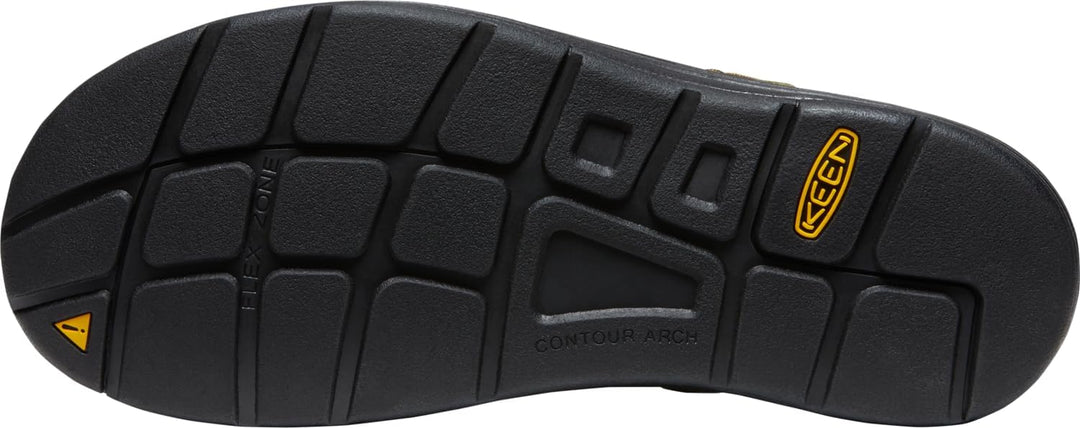 KEEN Herren Uneek Sandalen 42 EU Dark Olive Black, 42 EU Dark Olive Black