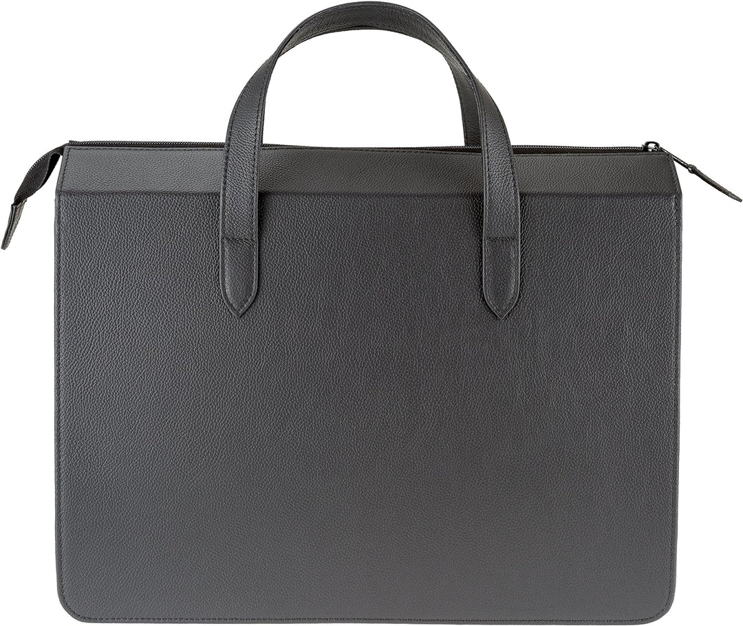 Laptop-Tasche James | Gefertigt aus Echtholz Typ Räuchereiche und Rindleder | Notebook-Tasche 15" Sc