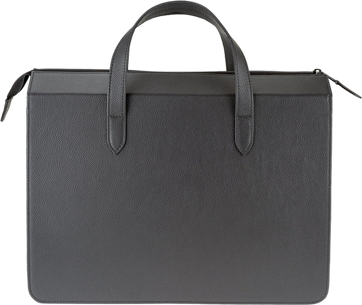 Laptop-Tasche James | Gefertigt aus Echtholz Typ Räuchereiche und Rindleder | Notebook-Tasche 15" Sc