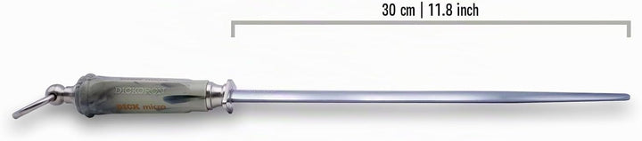 F. DICK Wetzstahl DICKORON Micro (Superfeinzug mit Klingenlänge 30 cm, Oval, 65 HRC) 75003300