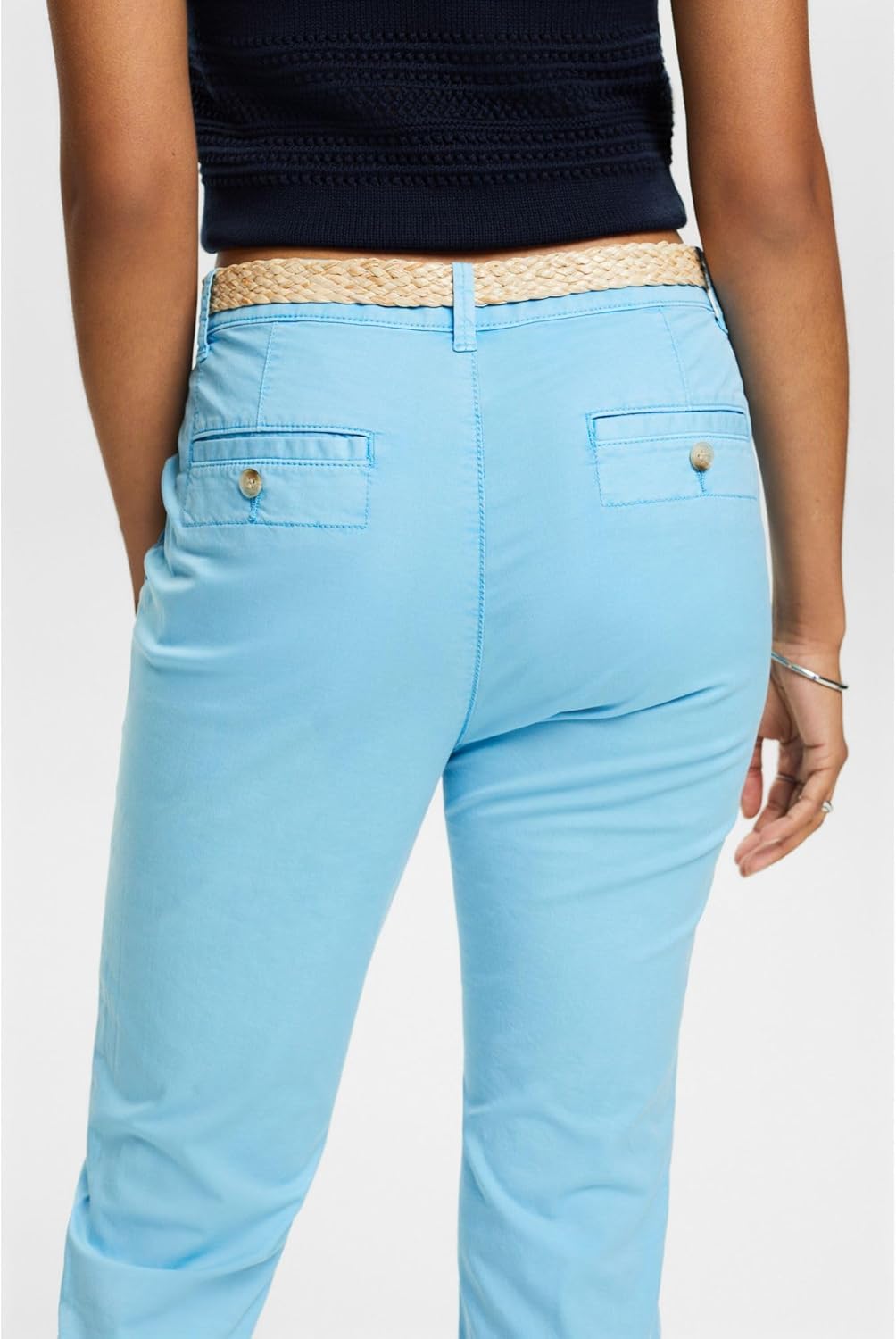 ESPRIT Damen Hose 014ee1b328 30W / 26L 480/Light Turquoise, 30W / 26L 480/Light Turquoise
