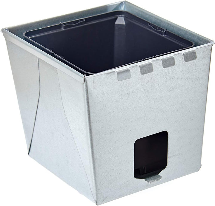 Gabioka flowerbox small (4, verzinkt) Blumenkasten/Gewürzlinge/Gartendeko/Pflanzkasten für Gabionen