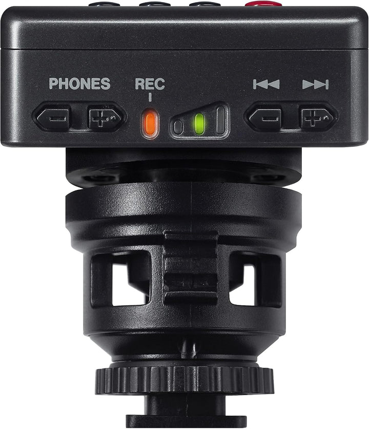 Tascam DR-10SG – Audiorecorder mit Richtmikrofon für DSLR-Kameras