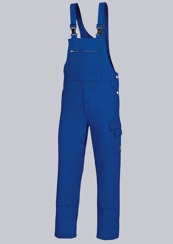 BP Workwear Basic 1482-060-13 Latzhose - Stoffhosenträger mit Gummieinsatz - Taschen für Knieschoner