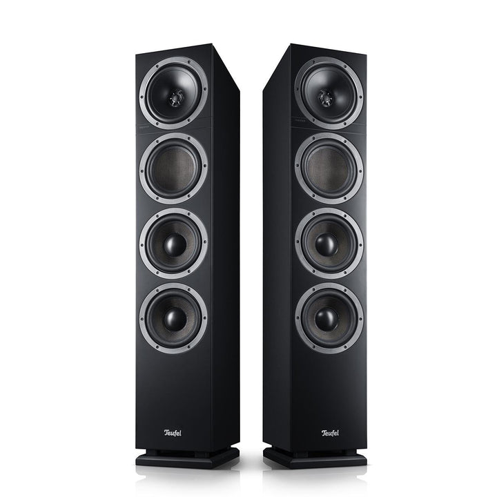Teufel Theater 500 - HiFi-Stereo-Standlautsprecher Paar, 3-Wege-System, Downfiring Bassreflexsystem,