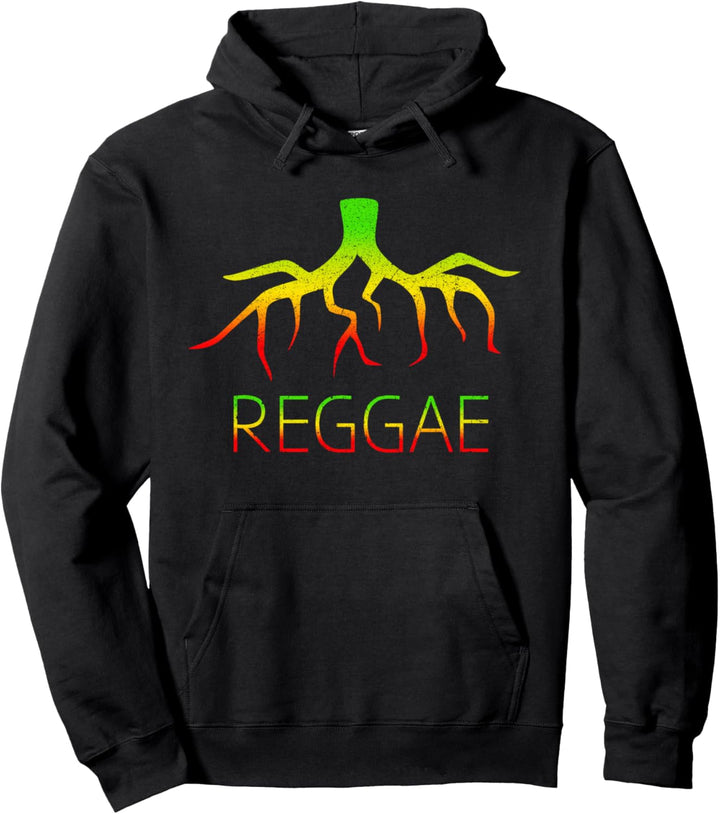 Roots Reggae Rasta Rastafari Pullover Hoodie
