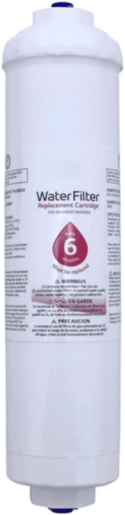 Externer Wasserfilter ADQ73693903 - FSS-002 kompatibel mit LG Kühlschränken
