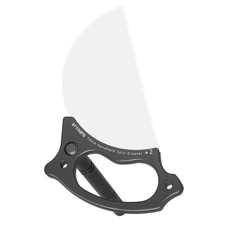 7artisans Handheld Split Dioptrien-Objektivfilter, Universal Glas Kamera Filter Zubehör Spezialeffek