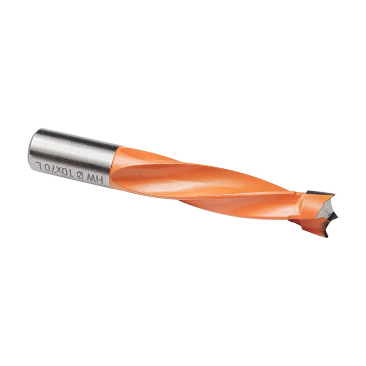 ENT 22326 Dübelbohrer HW, Schaft (S) 10 mm, Durchmesser (D) 10 mm, NL 43 mm, SL 20 mm, L 70 mm, Link