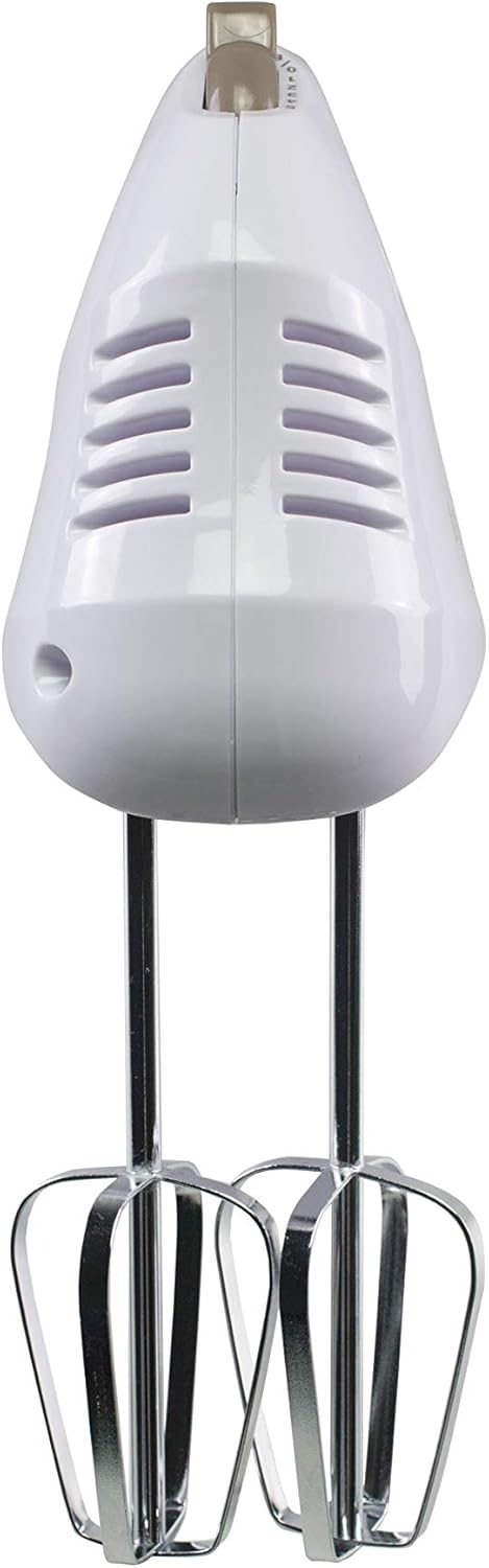 BEPER BP.304 Elektrischer Handmixer und Rührgerät, 150 W, 70 Dezibel, ABS/verchromter Stahl, 5 Gesch