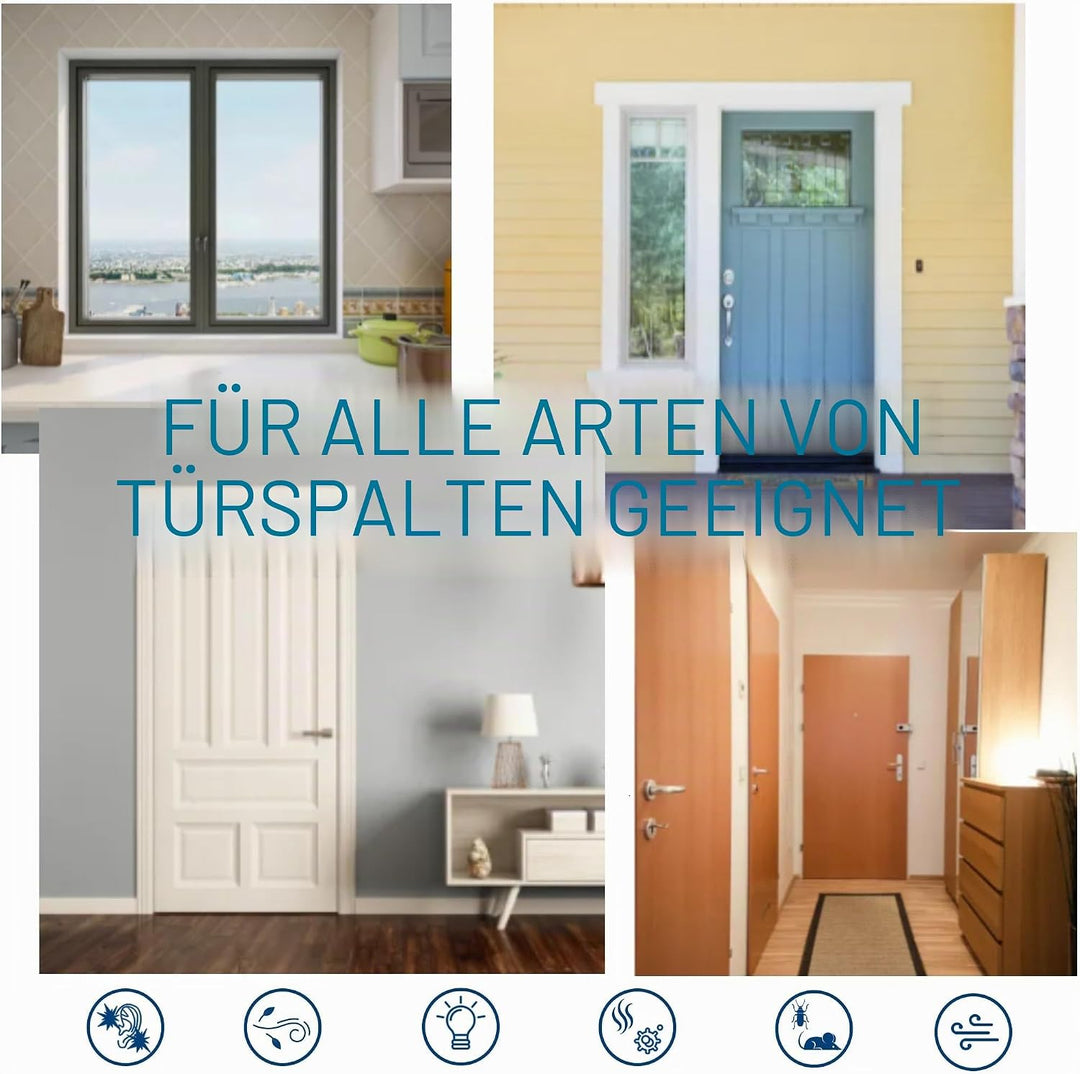 Zugluftstopper für türen, 93cm Schwerer Zugluftstopper tür Zugluftstopper Windstopper Türluftstopper