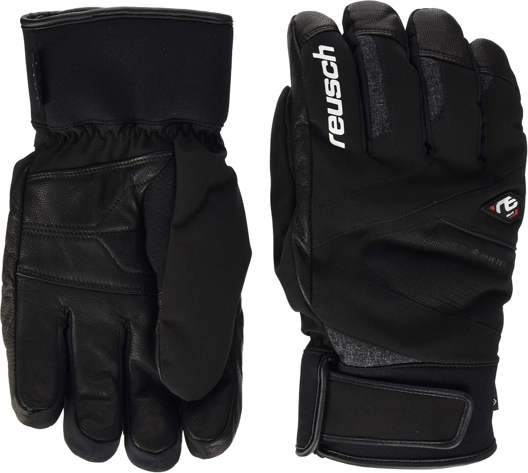 Reusch Herren Beat GTX Handschuhe 10 black / white / fire red, 10 black / white / fire red