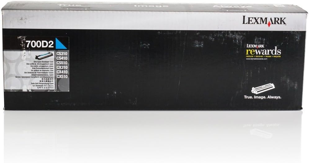 Lexmark 700D2 Entwicklereinheit Cyan - 70C0D20