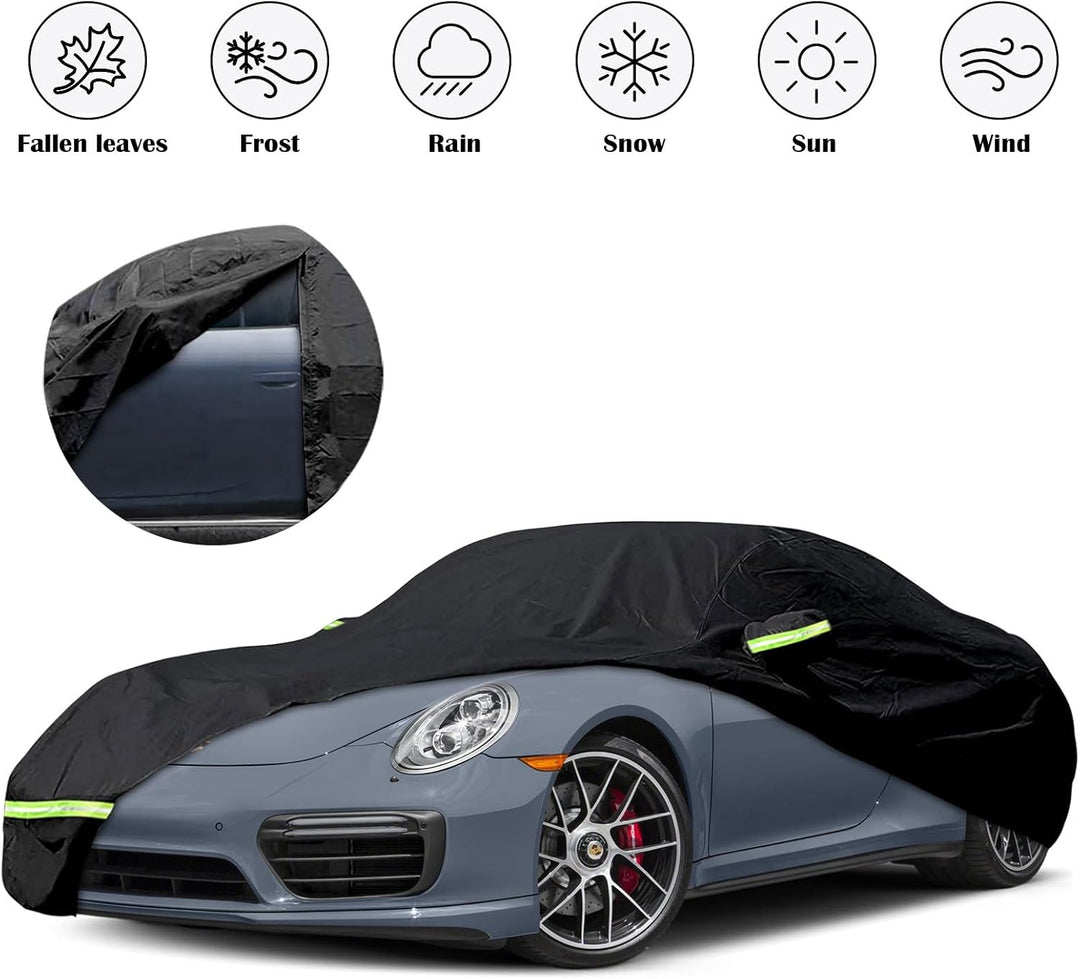 wasserdichte Autoabdeckung Ersatz für 1998–2023 Porsche 911 (991/992/996/997 Serie), 6 Schichten All