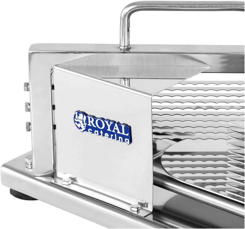 Royal Catering Tomatenschneider Edelstahl Gemüseschneider Mozzarellaschneider RCT-5 (5,5 mm Schnittd