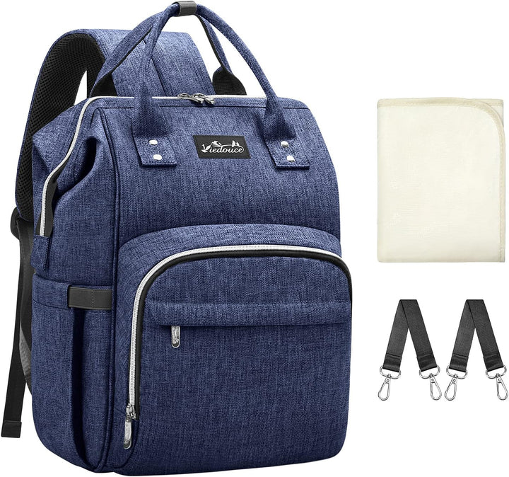 Viedouce Baby Wickelrucksack Wickeltasche Babytasche,Wasserdicht Oxford Grosse Kapazität für ausgehe