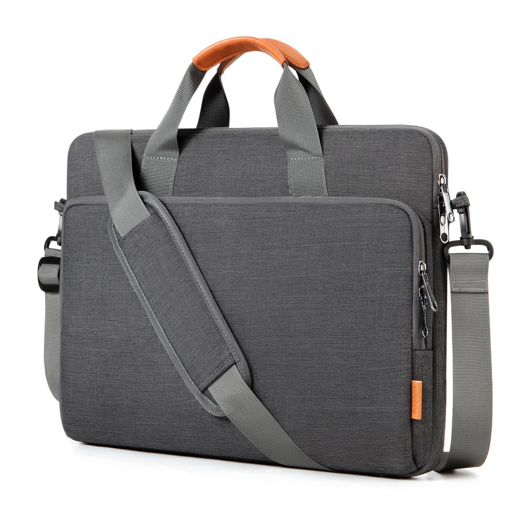 Laptoptasche Laptop Aktentasche Passt bis zu 15 15,6 16 Zoll Laptop Erweiterbare Wasserabweisend Sch