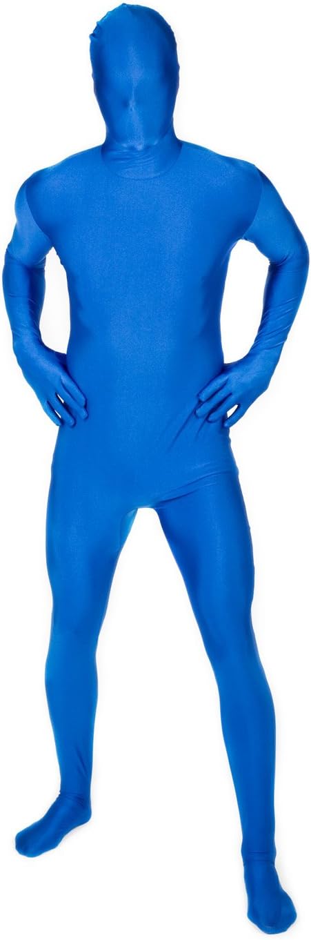 Morphsuits MSBUM Farbe Costume Body Suit, Blau, M Blau M, Blau M