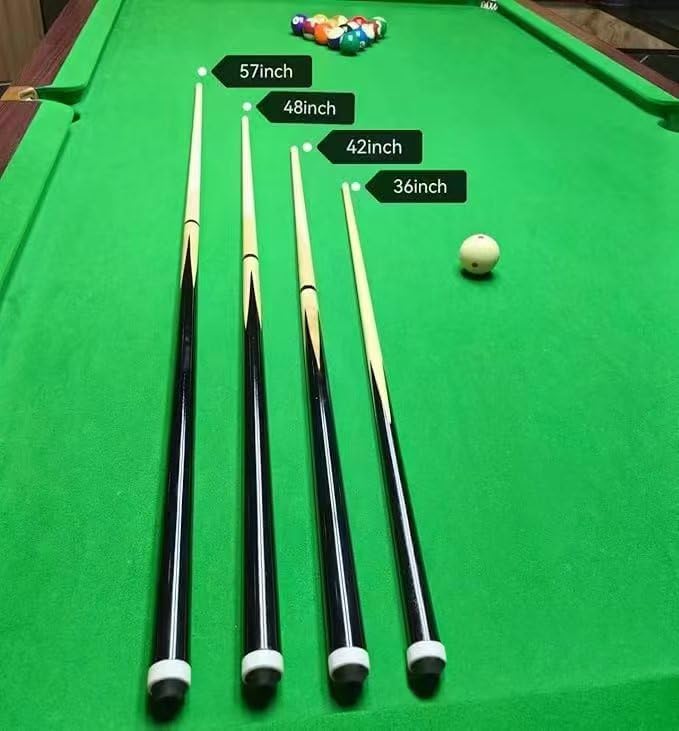 JX Billardqueues für Kinder, 91,4 cm, Shorty-Queues, Billard-Queue-Sticks für Kinder, Hartholz, Bill