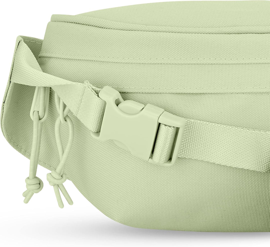 JOHNNY URBAN Bauchtasche Damen &amp; Herren Grün - Tom - Gürteltasche Mit Flexiblem Gurt für Festival -