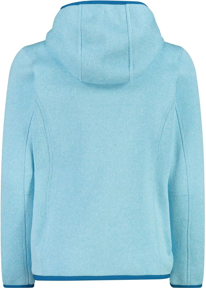 CMP Unisex Kinder Kid G-jacke mit Fester Kapuze fleecejacke 116 Anis-Jade, 116 Anis-Jade