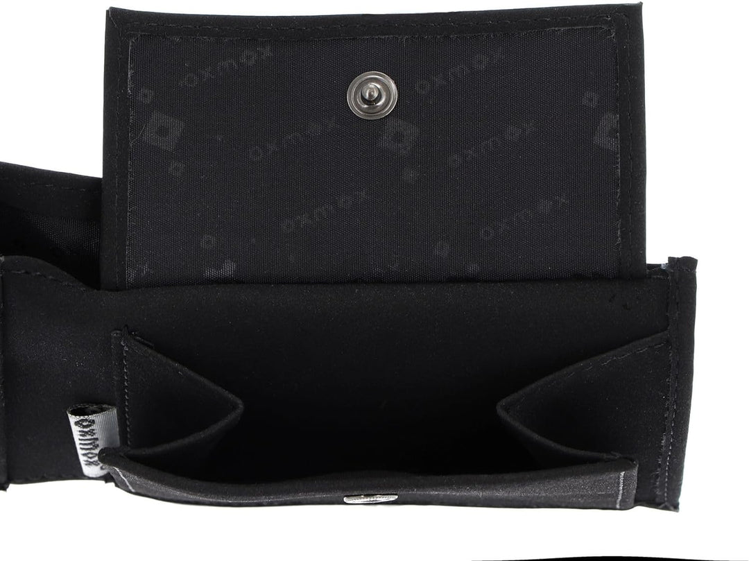 Oxmox New Cryptan - Geldbörse 2cc 10 cm RFID black