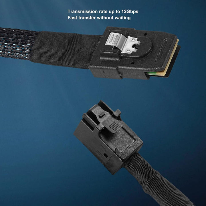 Elprico 12G Internes -SAS-HD-SFF-8643-zu-SFF-8087-Kabel, Internes -SAS-zu-SAS-Kabel, Verlustarmes, F