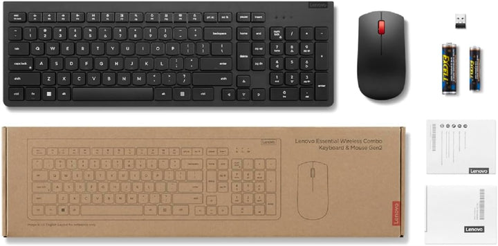 Lenovo Essential Wireless Combo Gen2 USB schwarz