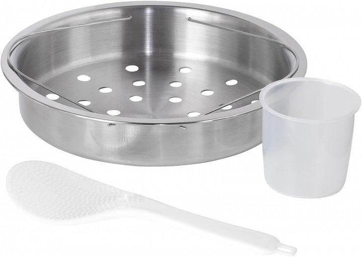 KeMar Kitchenware KRC-130 digitaler Reiskocher, BPA-frei, Brauner Reis, Naturreis, Dampfgarer, Titan