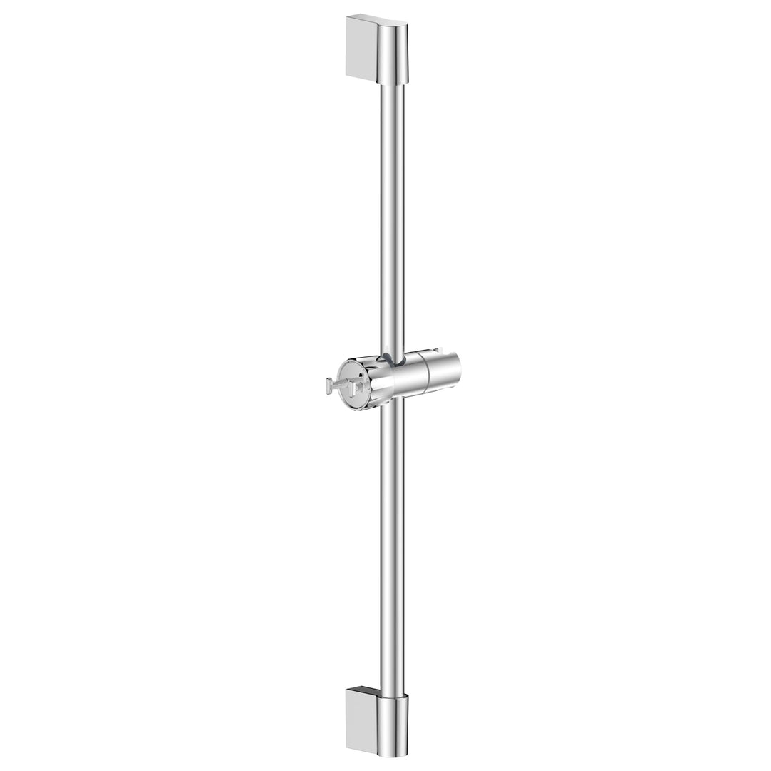 Edelstahl Duschstange 67cm, SREWOHS Brausestange mit Duschkopfhalterung Verstellbar und 360°Drehbar
