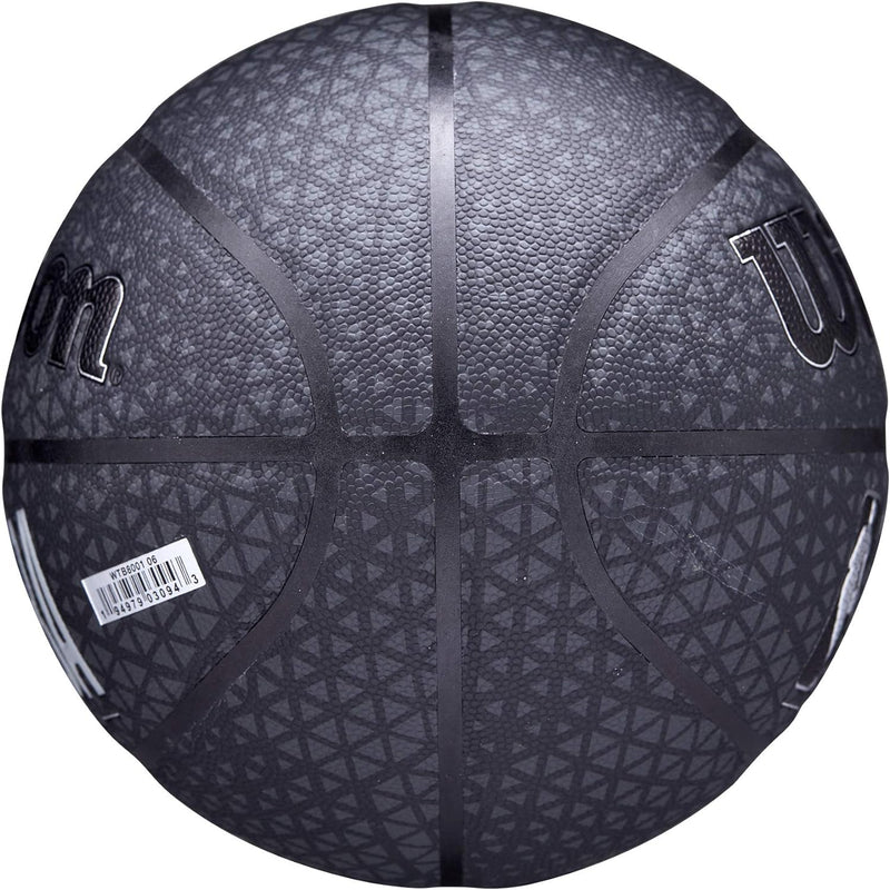 Wilson NBA Forge Pro Printed Ball WTB8001XB, Unisex basketballs, Black, 7 EU