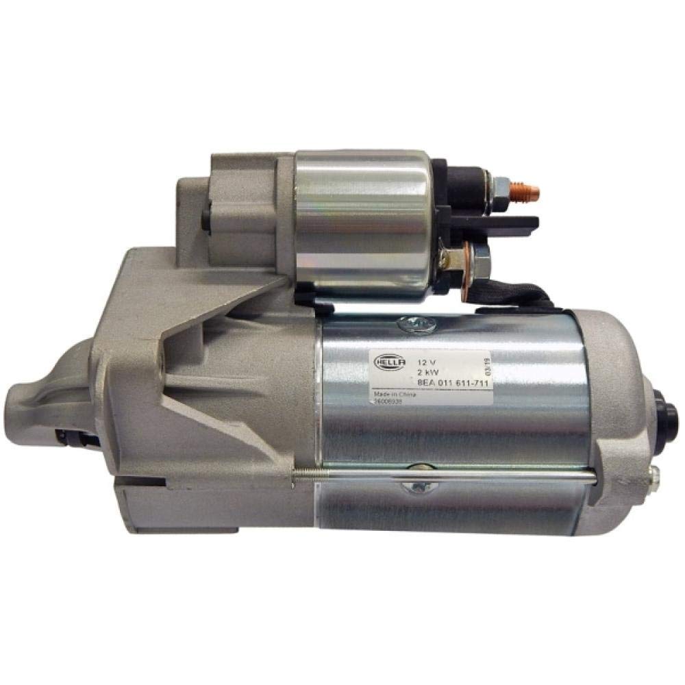 HELLA - Starter/Anlasser - 12V - 2kW - für u.a. Nissan Qashqai I (J10, NJ10, JJ10E) - 8EA 011 611-71