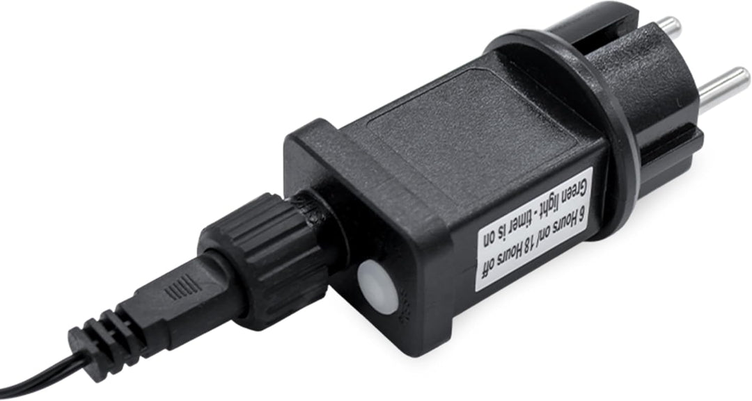 Leuchtkugel zum Hängen für Aussen 60 cm mit Timer und Stecker - 400 LED - Garten Dekoleuchte extra w