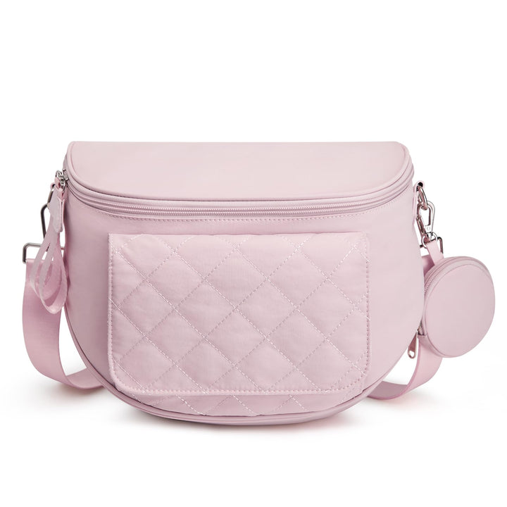 G4Free Wickeltasche Klein für Mädchen und Jungen Rosa, Rosa