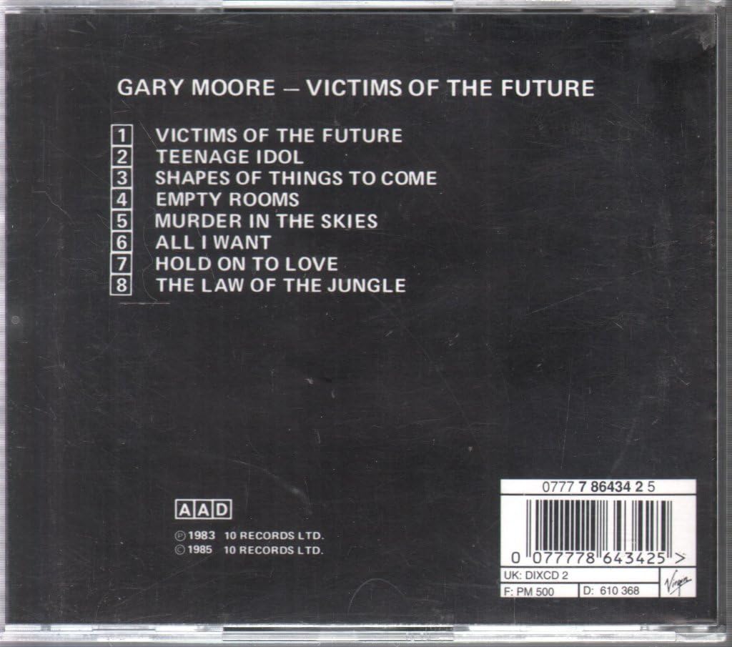 Victims of the Future, Audio-CD