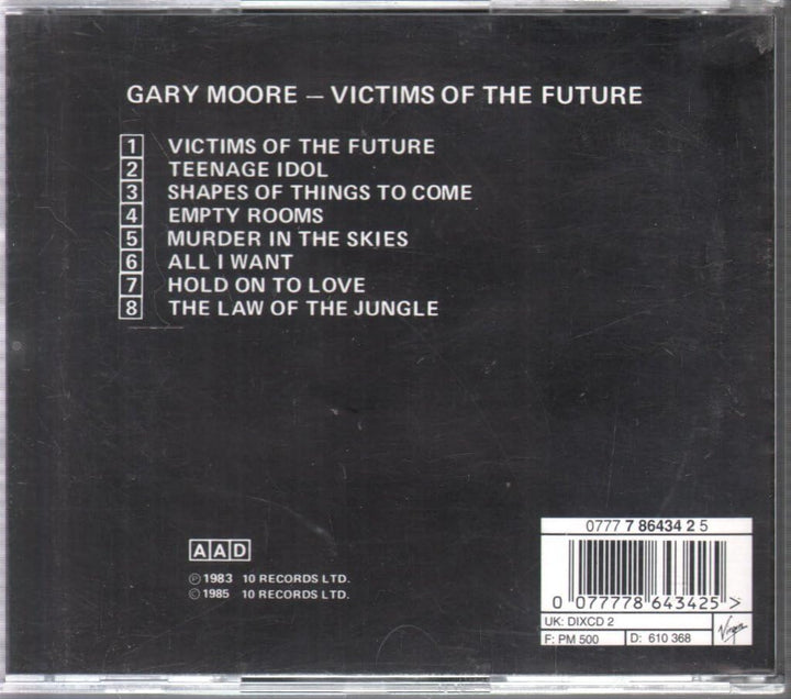 Victims of the Future, Audio-CD