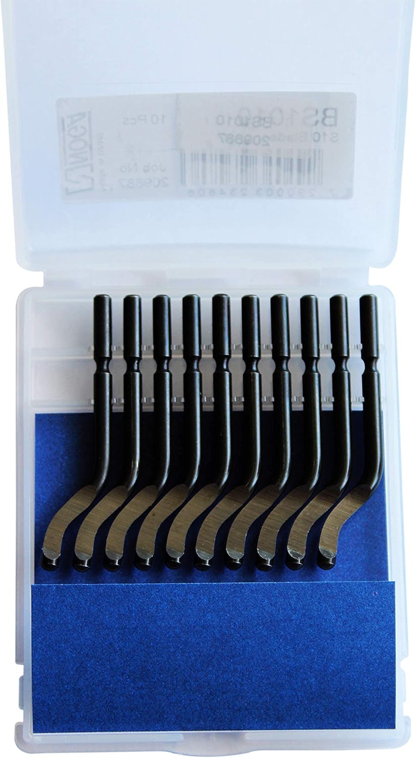 10 x Noga Bs1010 S10 Schwenkklingen, Entgratungswerkzeug