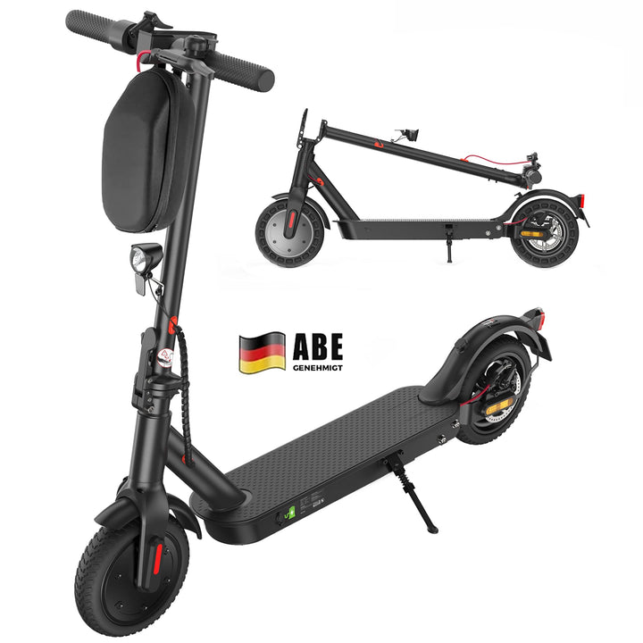 iScooter E Scooter mit Strassenzulassung, 30 km Reichweite, Elektroroller mit Strassenzulassung (ABE