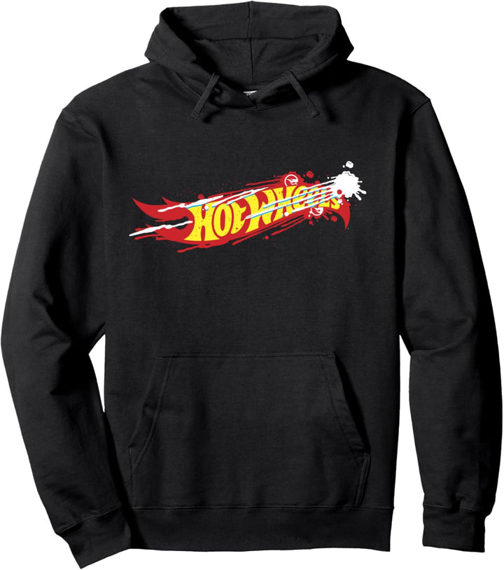 Flammenlogo von Hot Wheels Pullover Hoodie