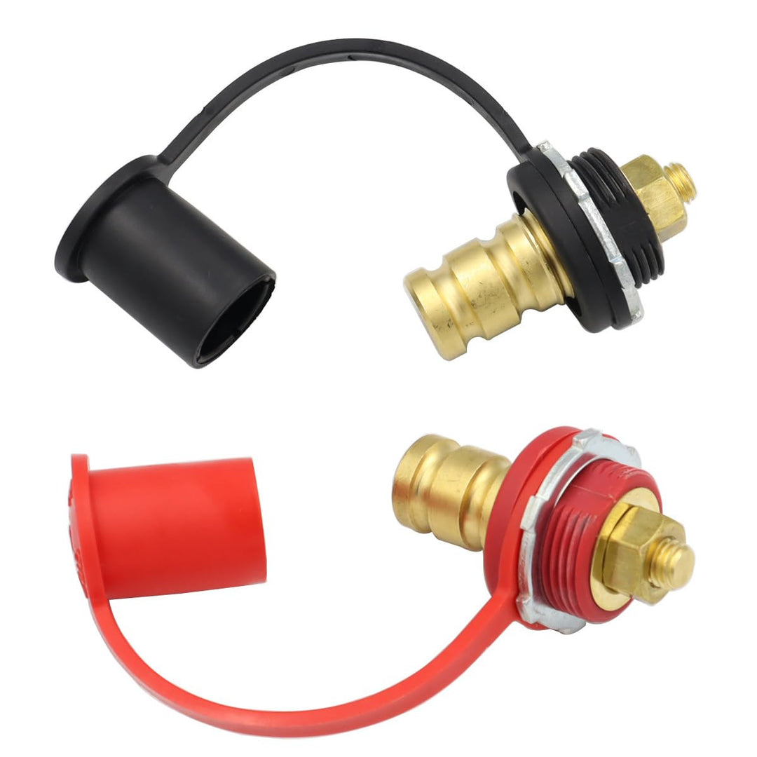 DollaTek 2 Stück 20mm Batterie Ladegerät Stecker Batterie Starthilfe Stecker Überbrückungsklemmen ge
