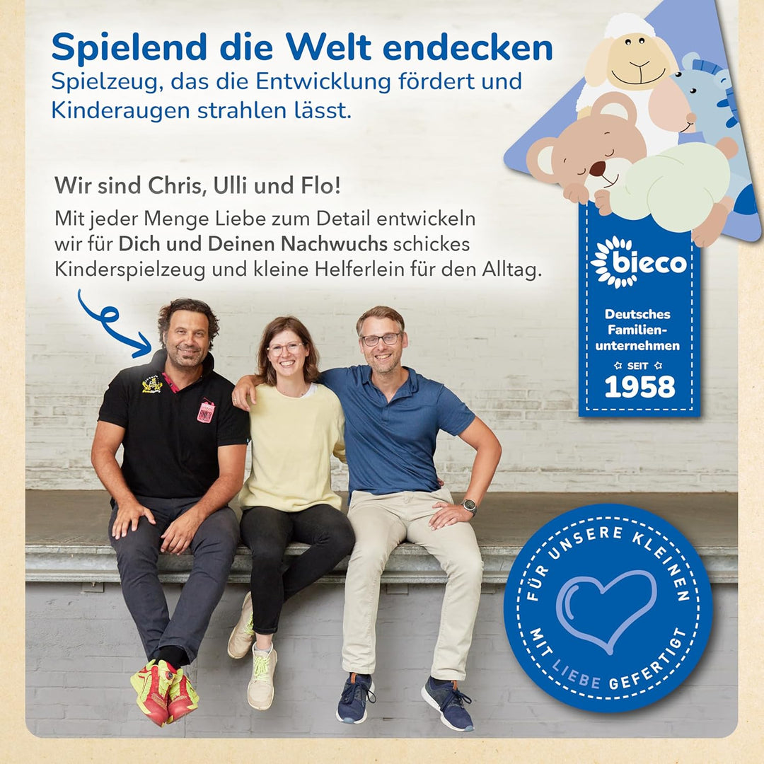 Bieco Bälle für Bällebad | 250 Stück, Grösse ca. 6 cm | Bunte Bälle | Kinder Bällebad Bälle | Plasti