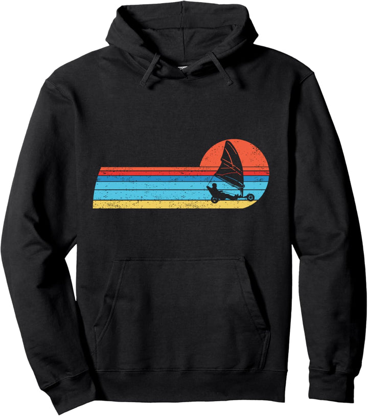 Strandsegeln Windracer Landsegeln Landsegler Strandsegler Pullover Hoodie