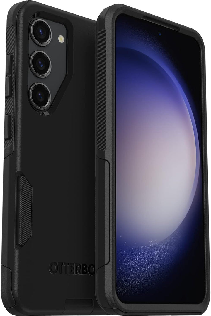 OtterBox Commuter Series Schutzhülle für Galaxy S23, Schwarz Schwarz Commuter Serie, Schwarz Commute