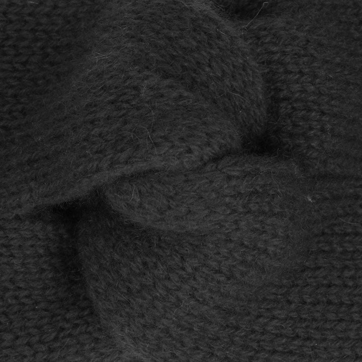 Seeberger Lasuna Kaschmir Stirnband Stirnwärmer Headband Ohrenschutz Headband (One Size - schwarz) 1