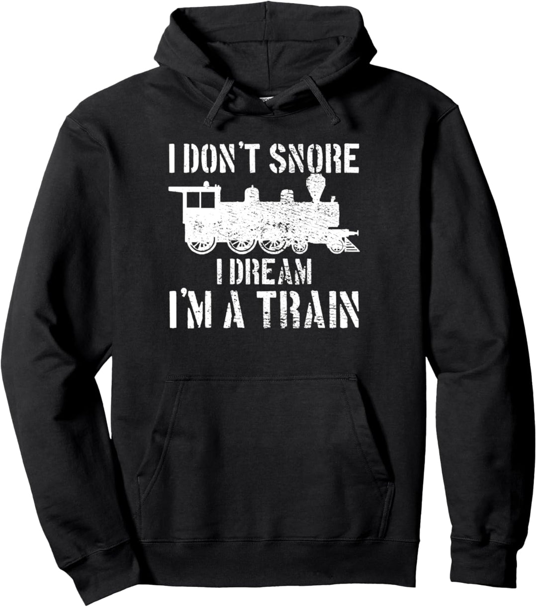 Züge Lustig Pullover Hoodie