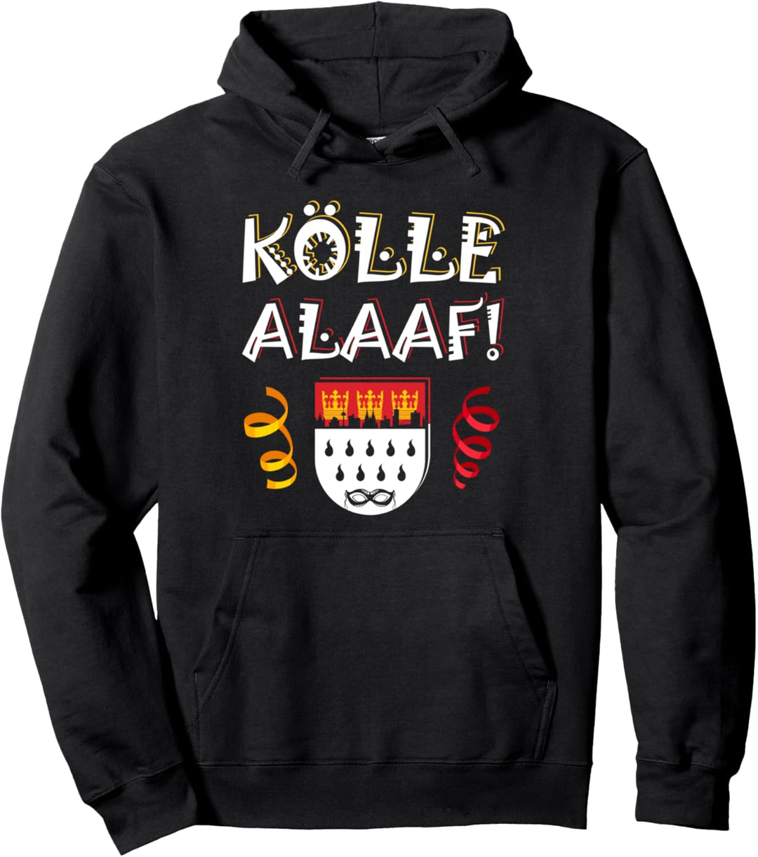 Kölle Alaaf!, Karnevalsumzug Köln Rut Wiess, Wappen, Jeck Pullover Hoodie