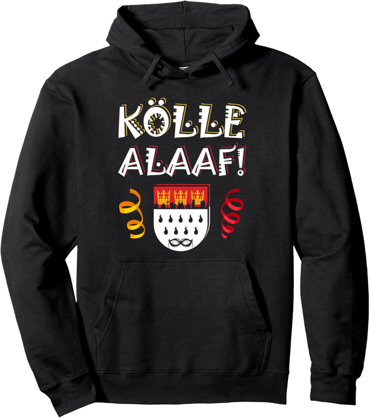 Kölle Alaaf!, Karnevalsumzug Köln Rut Wiess, Wappen, Jeck Pullover Hoodie