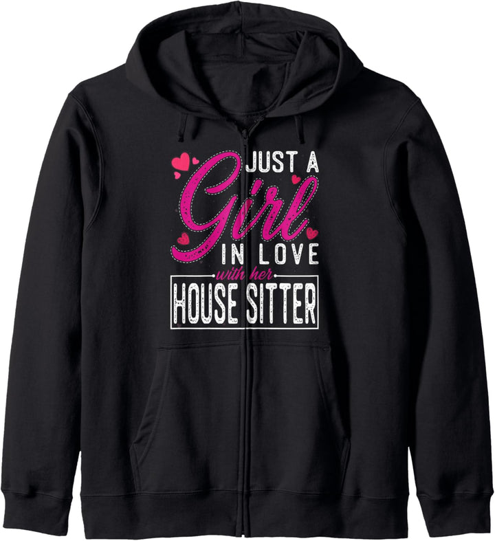 Just a Girl in Love with Her House Sitter's Wife Kapuzenjacke